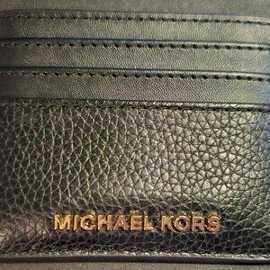 Michael Kors Jet Set Travel Large Card Holder - Black
